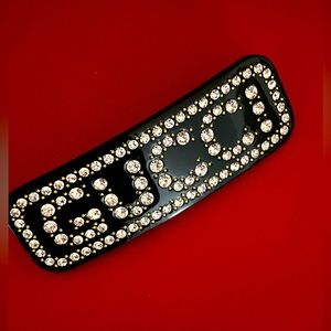 Gorgeous hair clip with bling crystals